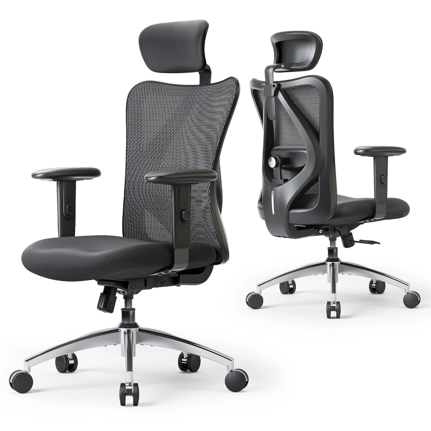 Ergonomic Swivel Chair for Office & Home