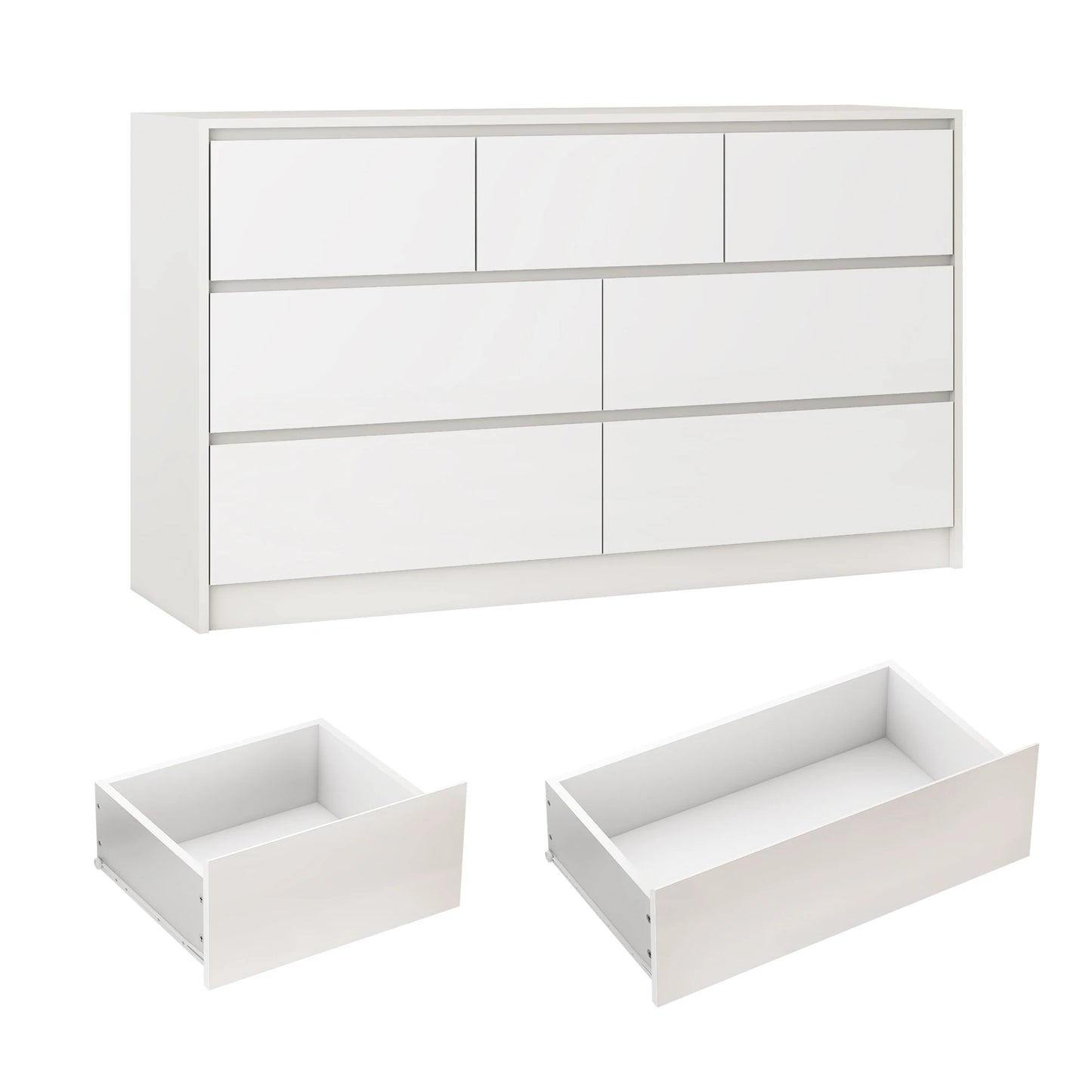 7 Drawer Dresser, Chest of Drawers