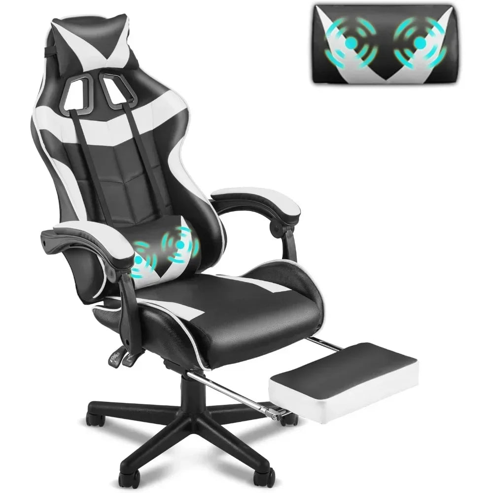 Gaming chair With Footrest , multiple colors