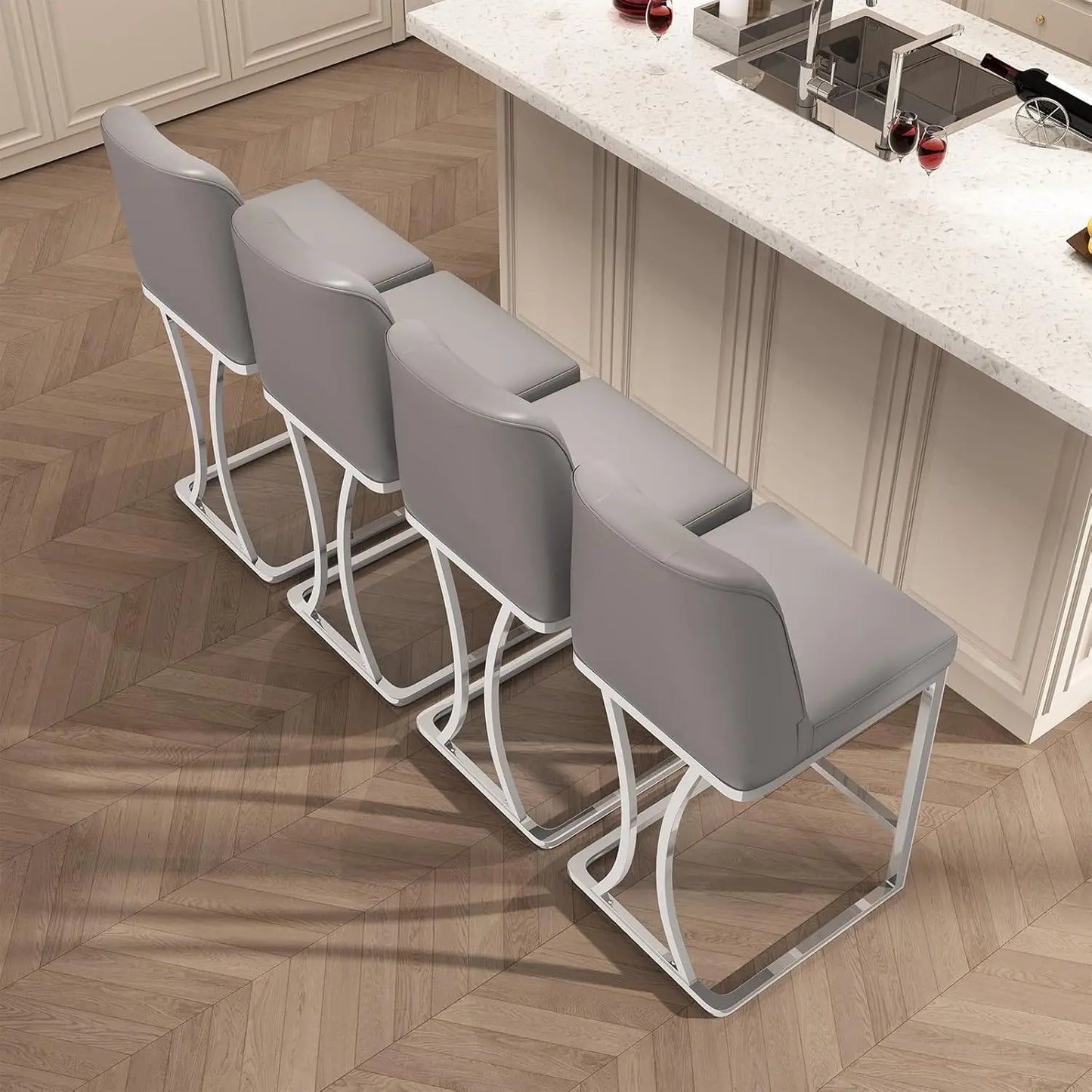 24" Counter Height Bar Stools Set of 2