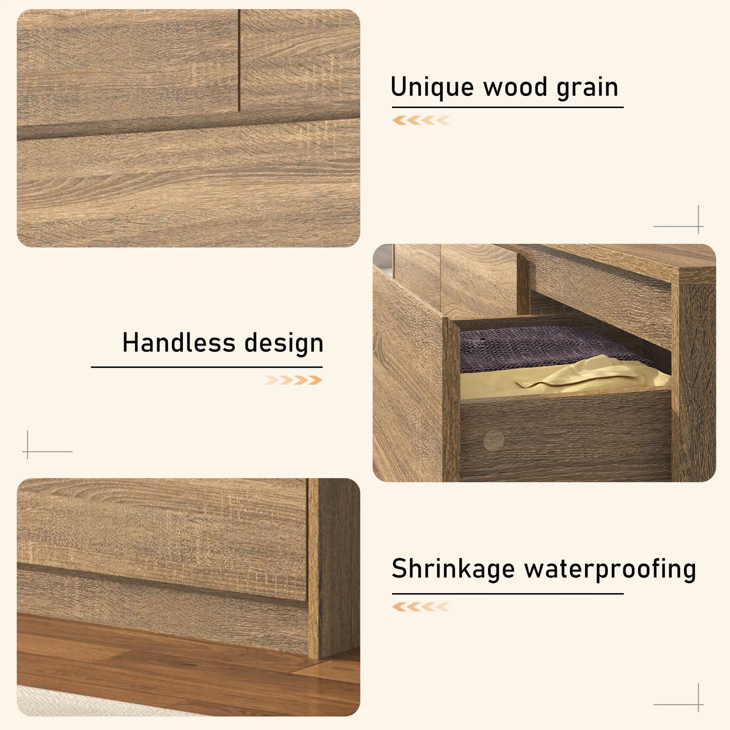 7 Drawer Dresser, Chest of Drawers