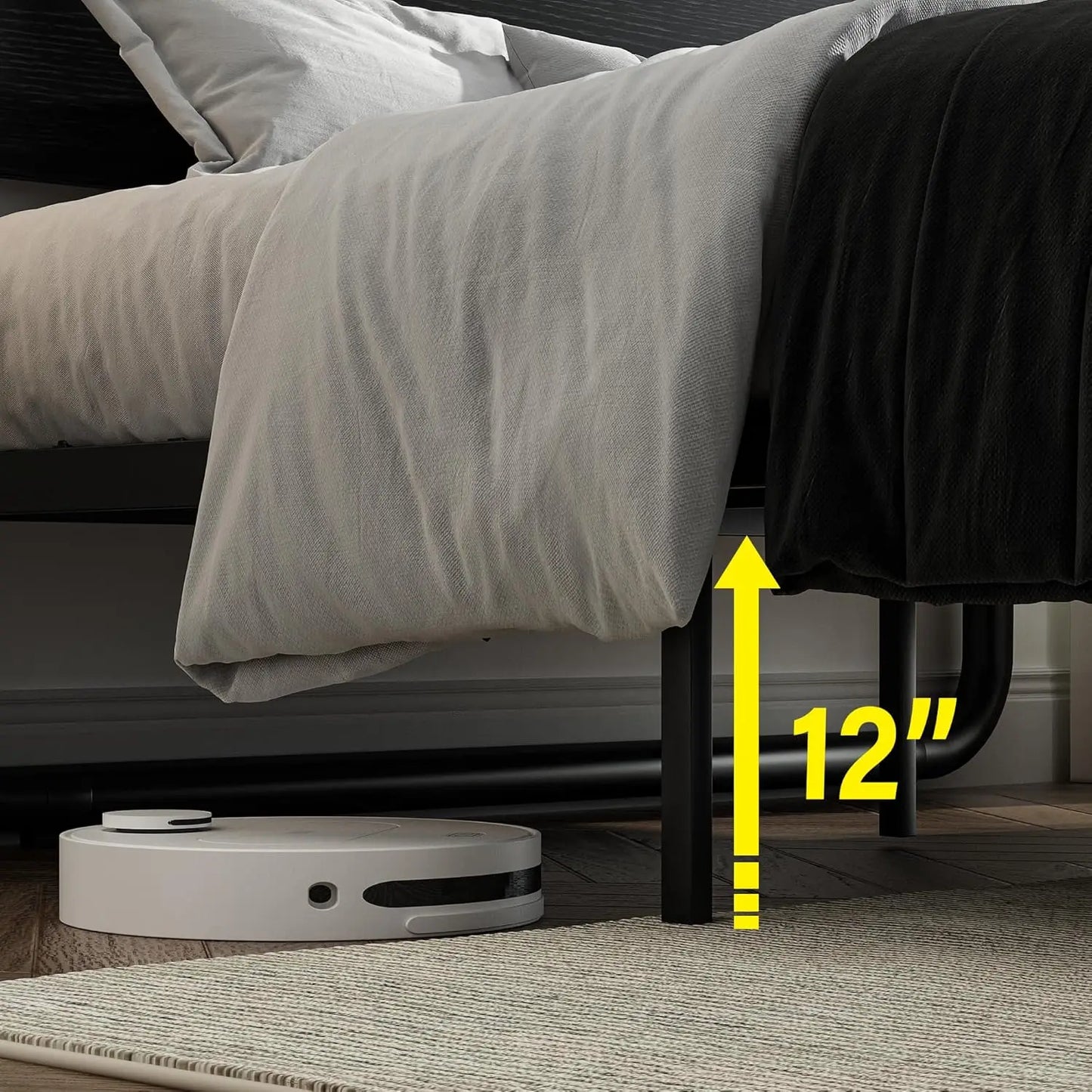 Metal King Size Bed Frame