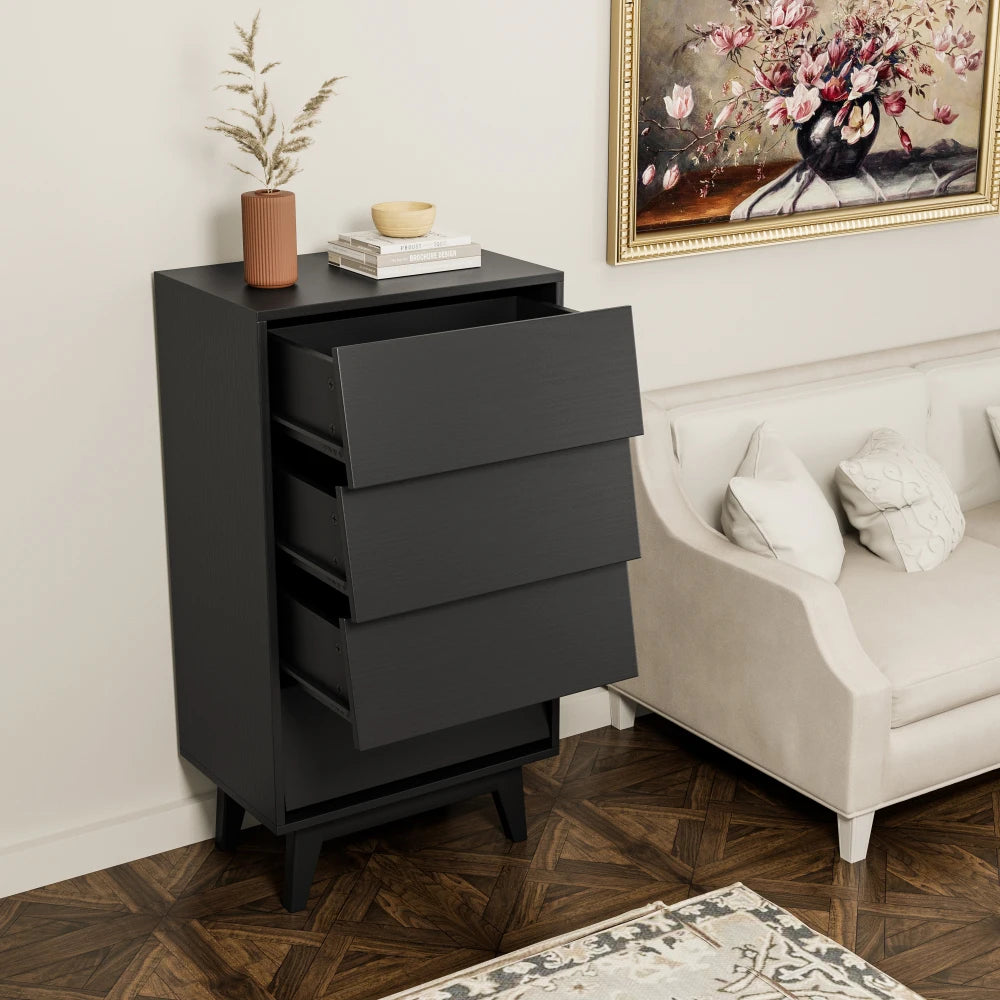 6 Drawer Double Dresser, Wood Chest of Drawers