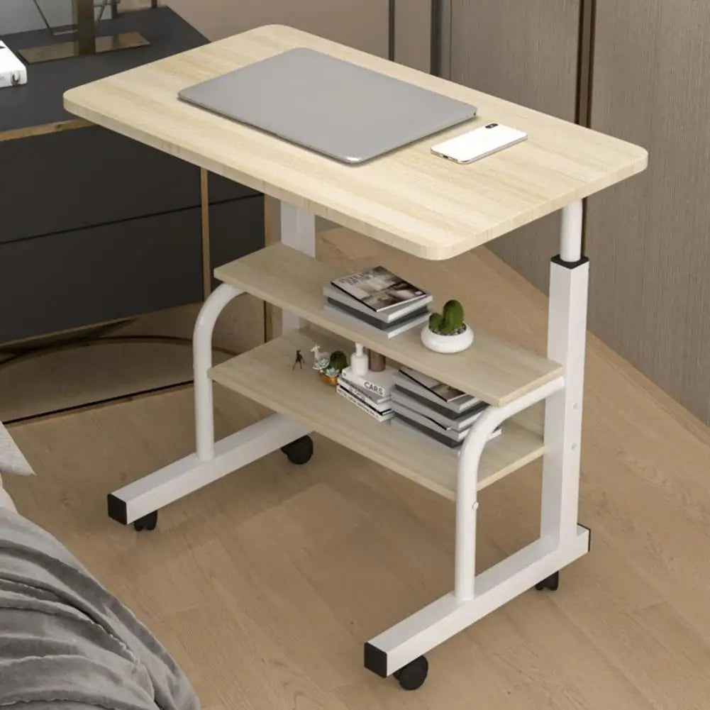 Adjustable Movable Student Desk with Wheels