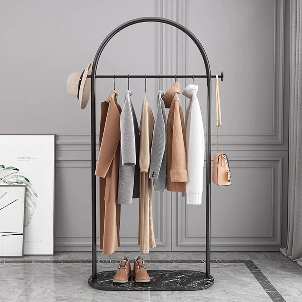 heavy duty coat rack with Marble base