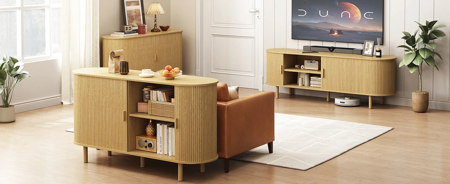 TV Stand with Storage for TVs up to 60/70"