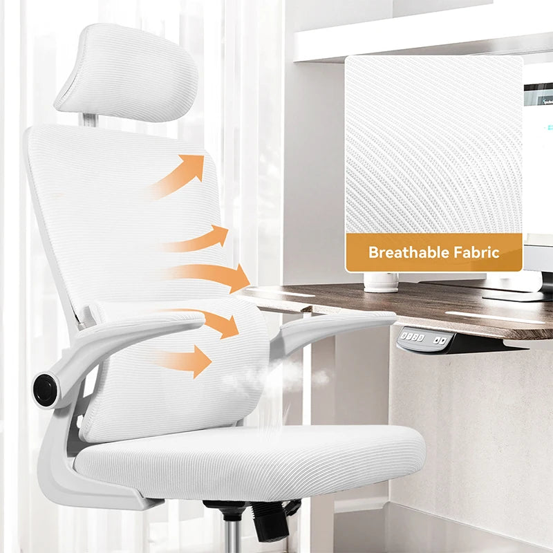 Ergonomic Office Chair, Adjustable Rotating