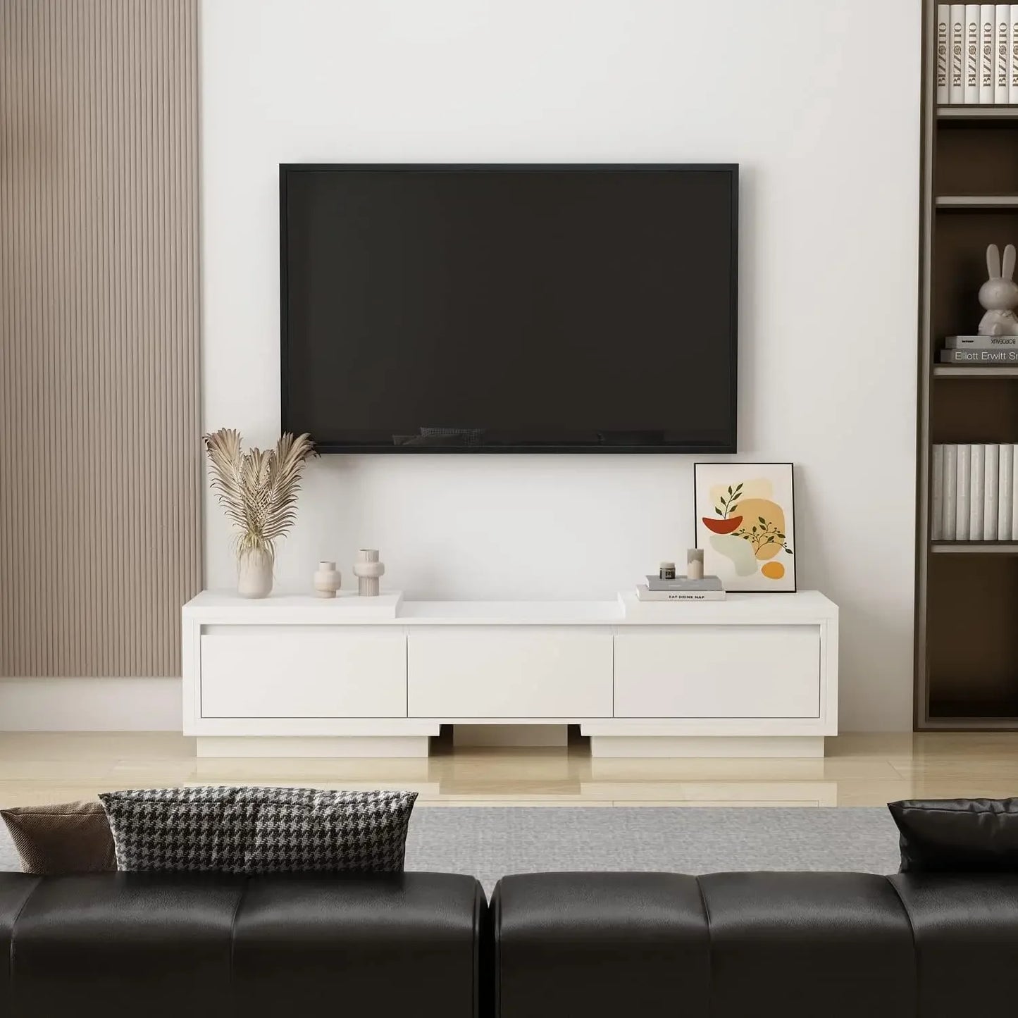 Deformable TV Stand w/4 Drawers for TVs up to 120"