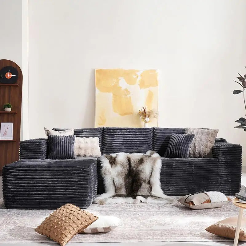 Comfy Boneless L Shape Sofa