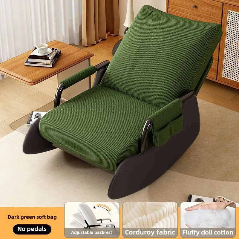 Reclining chair lunch break folding