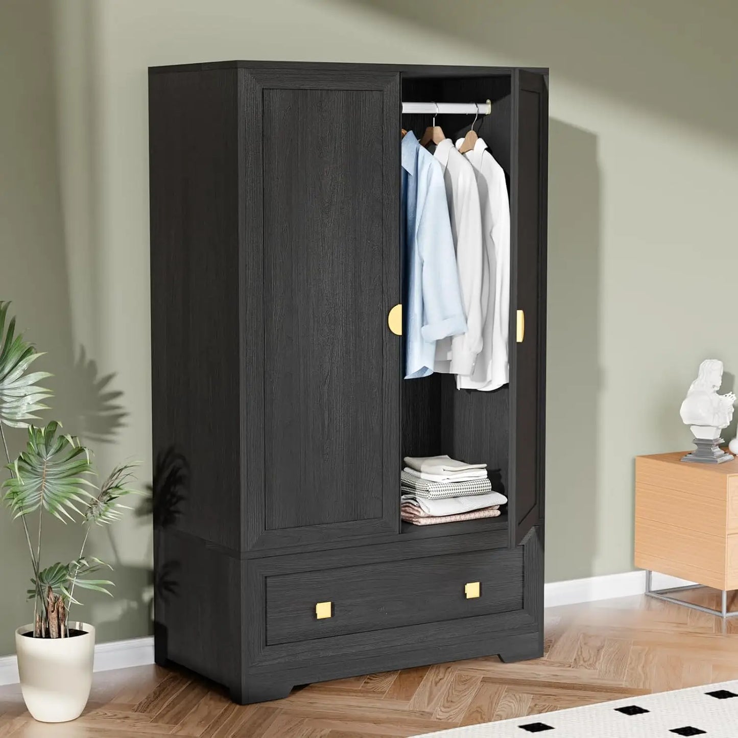Armoires and Wardrobe with Doors, Closet Wardrobe Cabinet