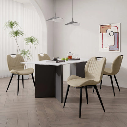 Dining Chair Set of 2 Upholstered