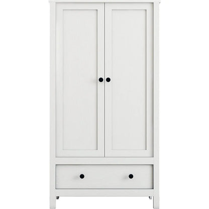 2 Door Wardrobe, Armoire with Drawer