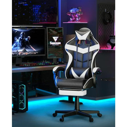 Gaming chair With Footrest , multiple colors