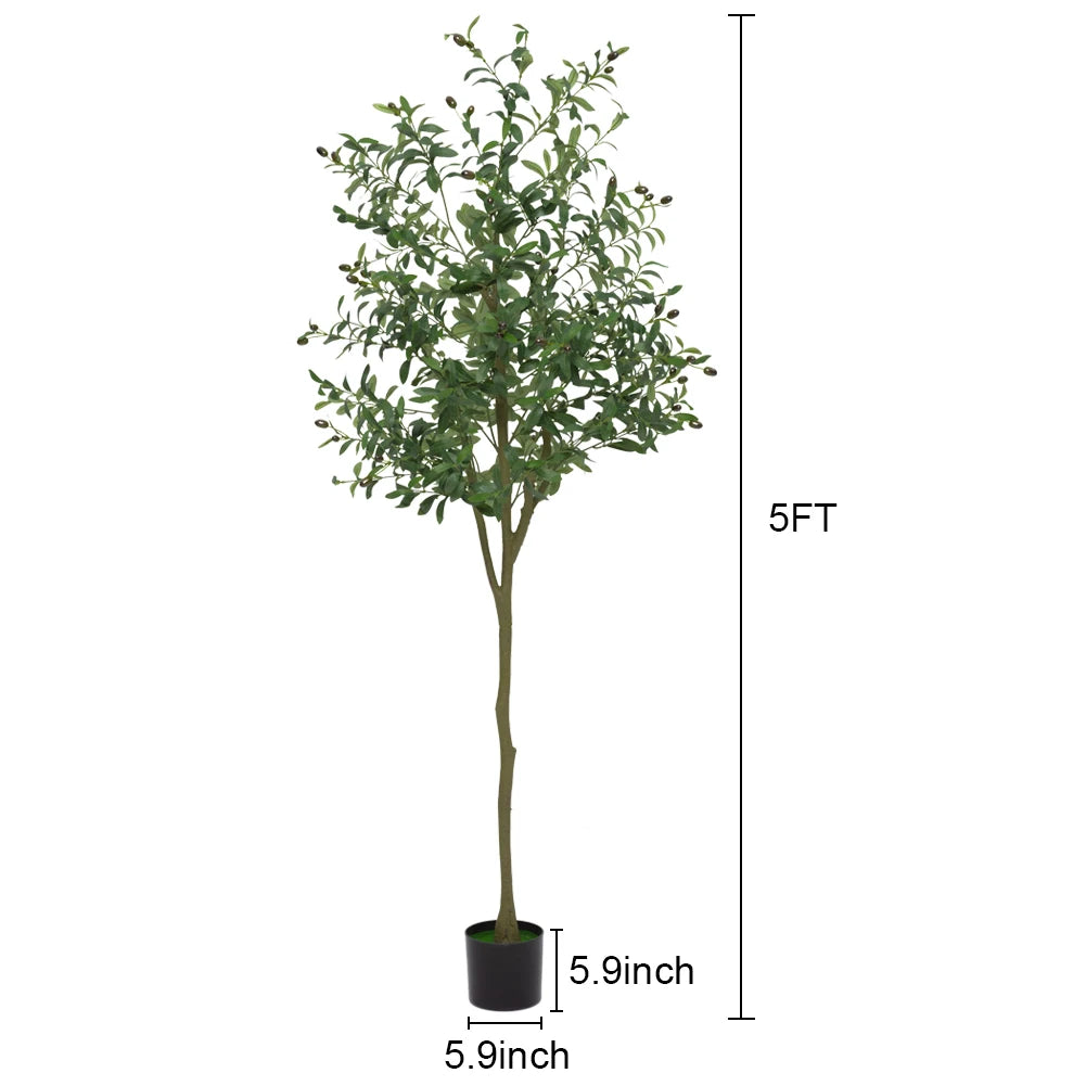 Artificial Olive Tree Faux Olive Tree 5ft/6ft/7ft Tall
