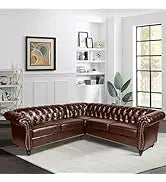 leather sofa loveseat couch chair, 3 piece