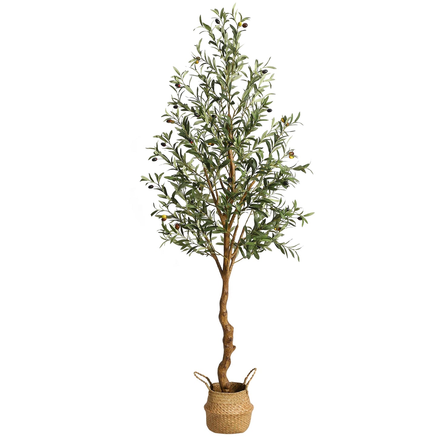 1Pc/2Pcs Artificial Olive Tree 4ft / 5ft / 6ft, Large Plant