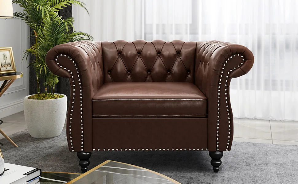 leather sofa loveseat couch chair, 3 piece