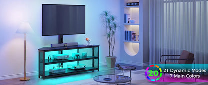 Swivel TV Stand Mount for 32/45/55/60/65/70 inch TVs