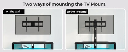 Swivel TV Stand Mount for 32/45/55/60/65/70 inch TVs