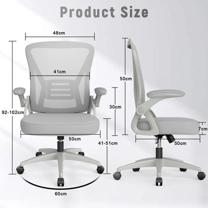 Ergonomic Office Chair, Adjustable Height