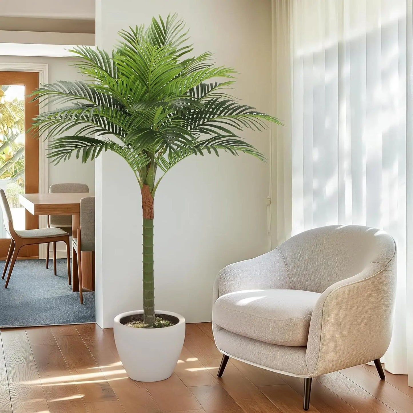Palm Tree Artificial Tropical Plant Faux Plant Indoor