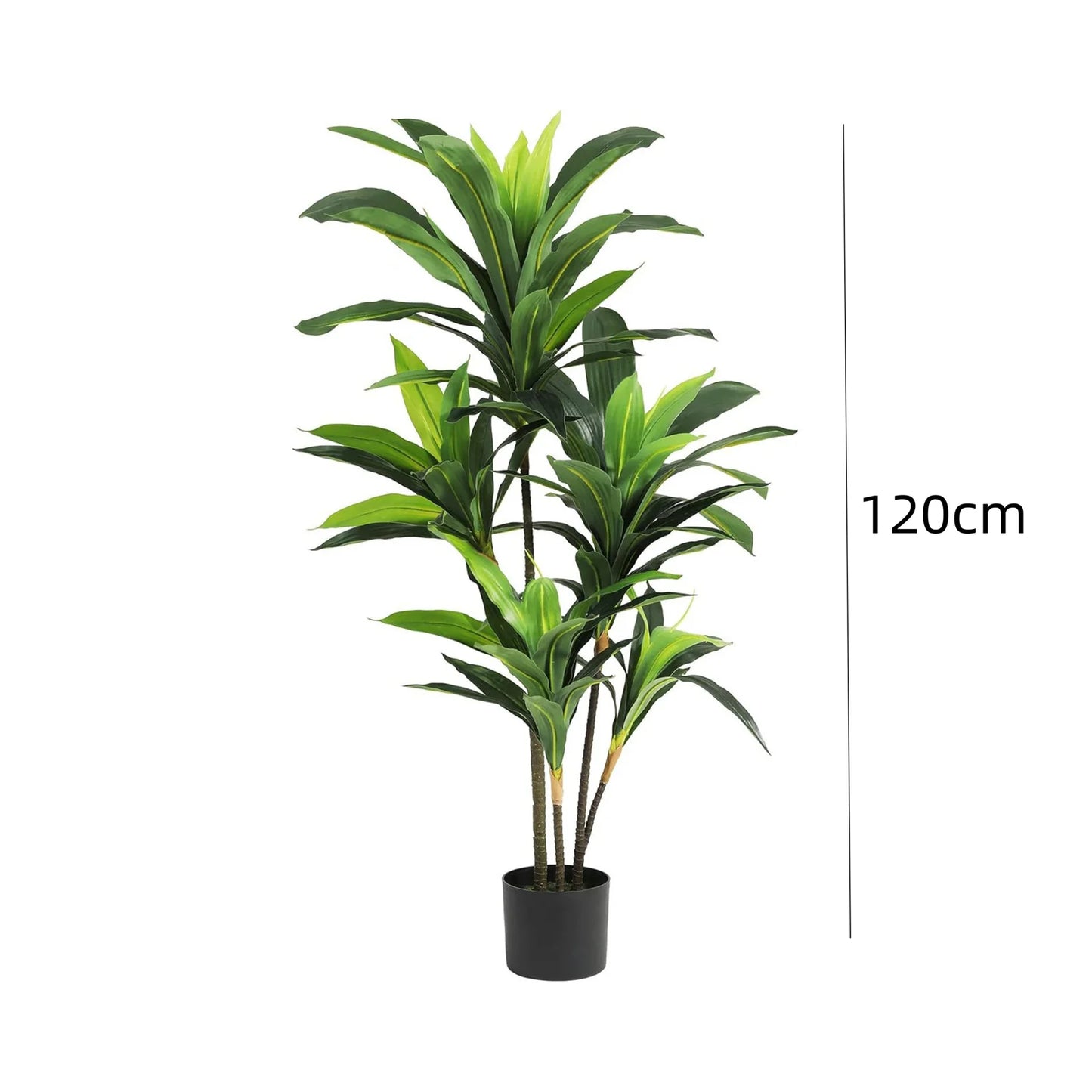 Artificial Dracaena Plant Indoor, 120cm/150cm Tall