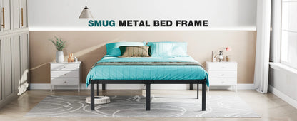 Twin Full Queen King Size Bed Frame Metal Platform Bedroom Frames with Storage