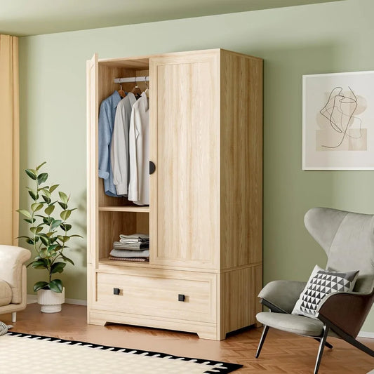 Armoires and Wardrobe with Doors, Closet Wardrobe Cabinet