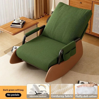 Reclining chair lunch break folding