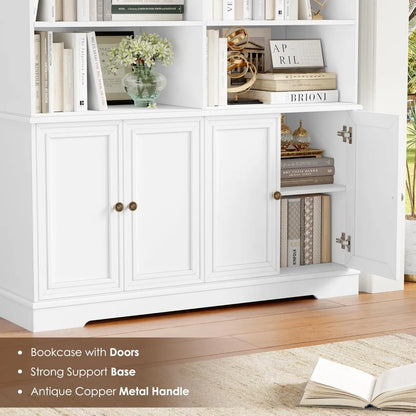 6-Tier Bookshelf , Bookcase with Storage