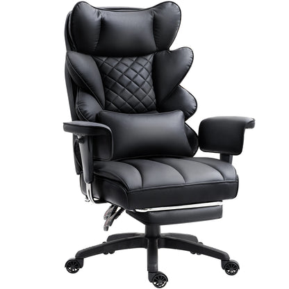 Office Chair with Pocket Spring Cushion and Lumbar Support