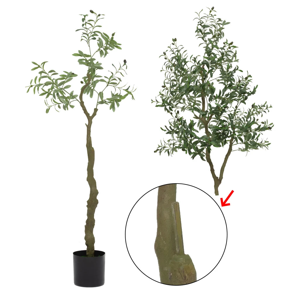 Artificial Olive Tree Faux Olive Tree 5ft/6ft/7ft Tall