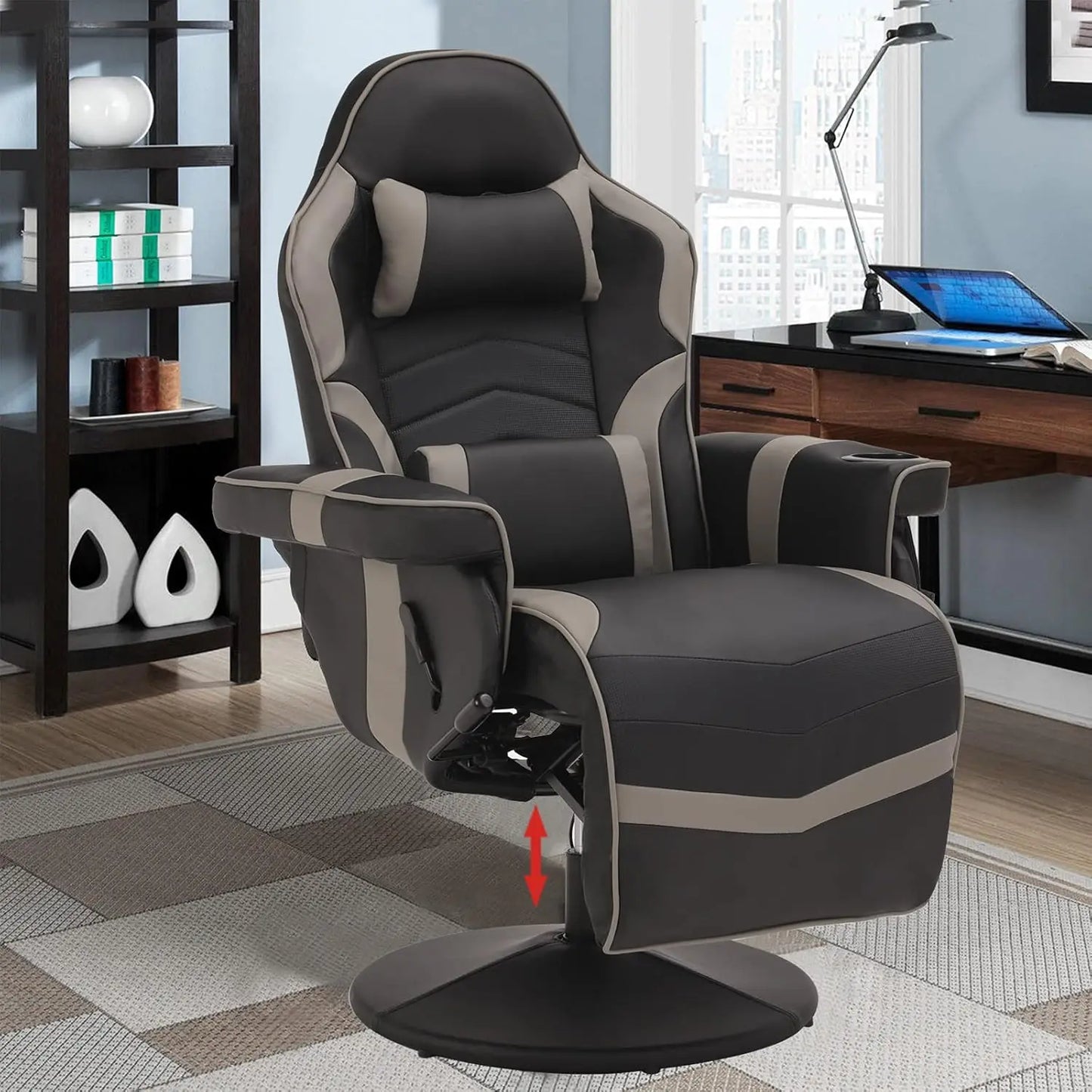 Massage Video Gaming Recliner Chair -Ergonomic Office Chair