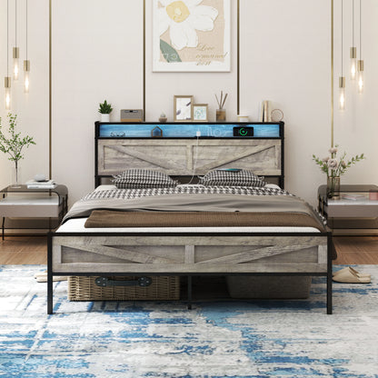 Queen/Full/Twing and King size Bed Frame with Storage