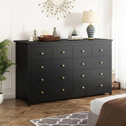 10 Drawer Dresser & Chest of Drawers