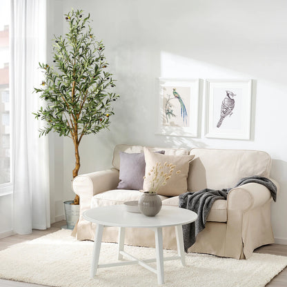 1Pc/2Pcs Artificial Olive Tree 4ft / 5ft / 6ft, Large Plant