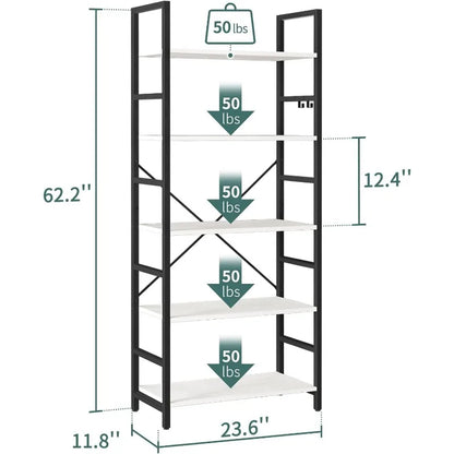 4 Tier Bookshelf - Small Bookcase