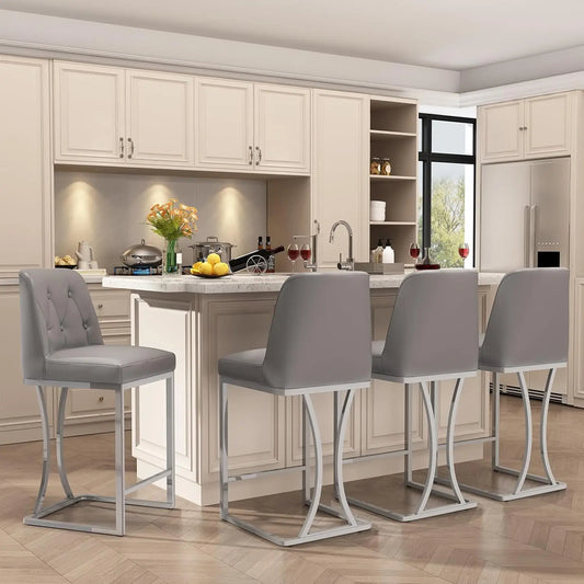 24" Counter Height Bar Stools Set of 2