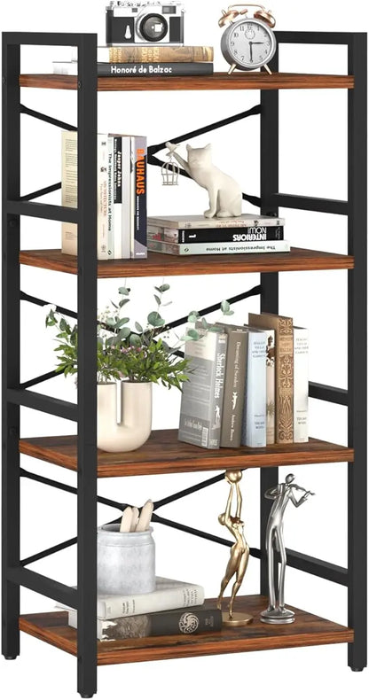 4 Tier Bookshelf - Small Bookcase
