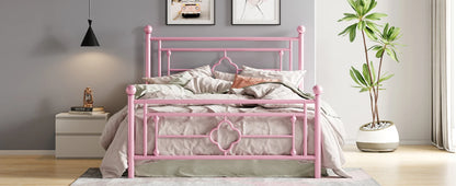 Metal Platform Bed Frame, – Full, Queen, Twin & King Sizes