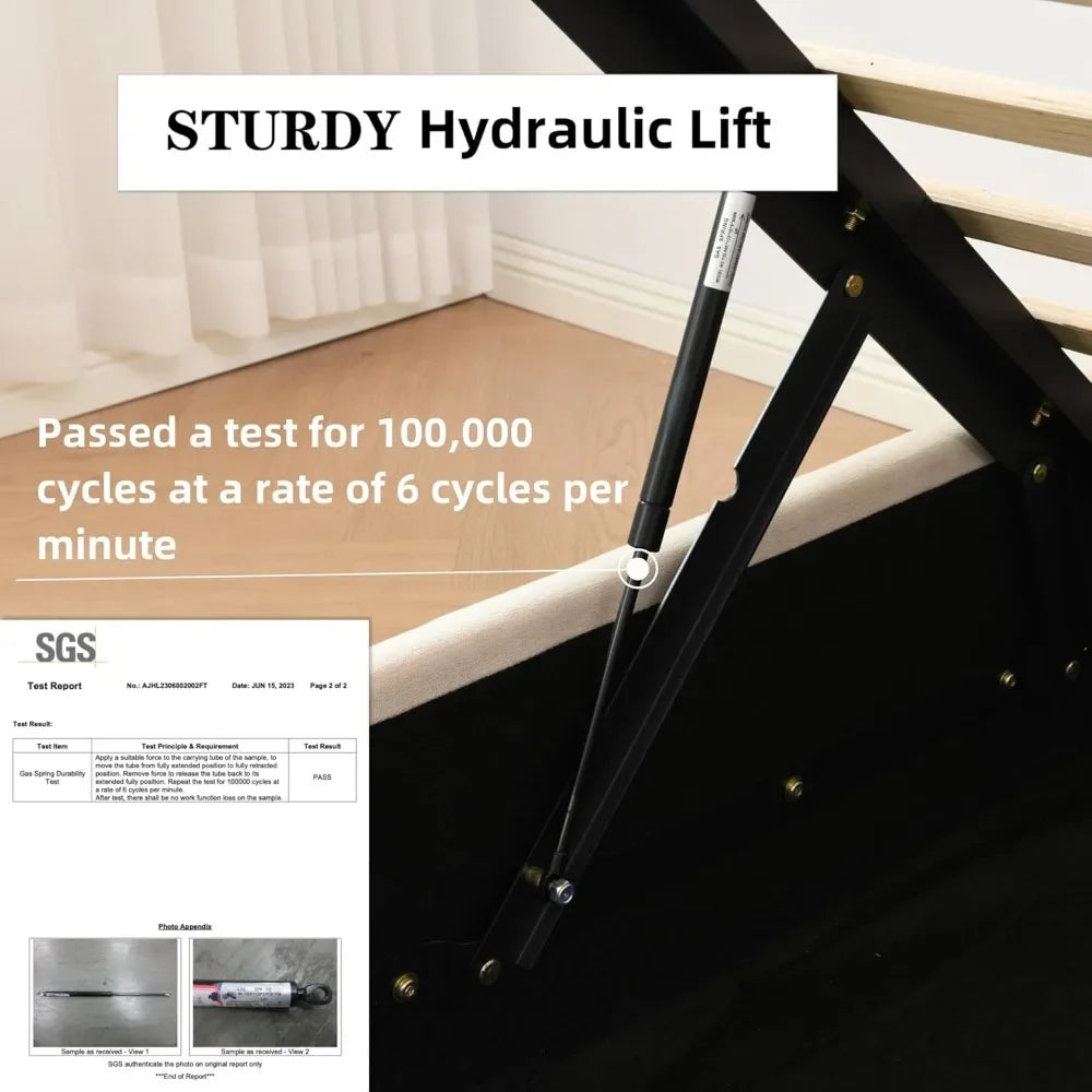 King, Full and Queen Bed Frame With Storage