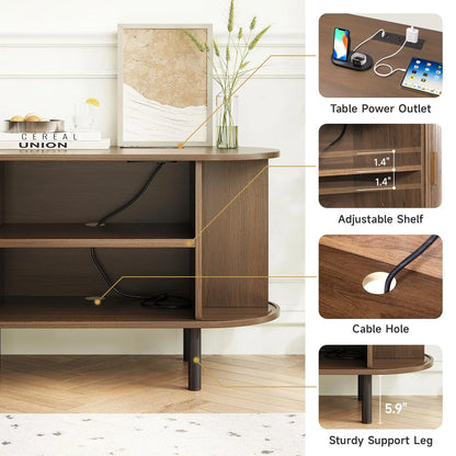 TV Stand with Storage for TVs up to 60/70"