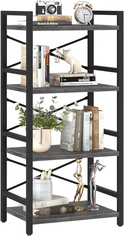 4 Tier Bookshelf - Small Bookcase
