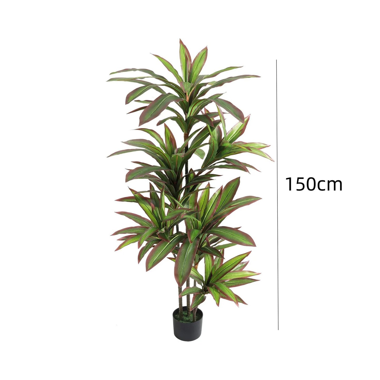 Artificial Dracaena Plant Indoor, 120cm/150cm Tall