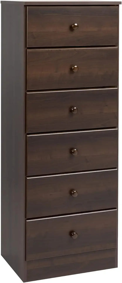 Tall chest of drawers, Dresser with 6-Drawer