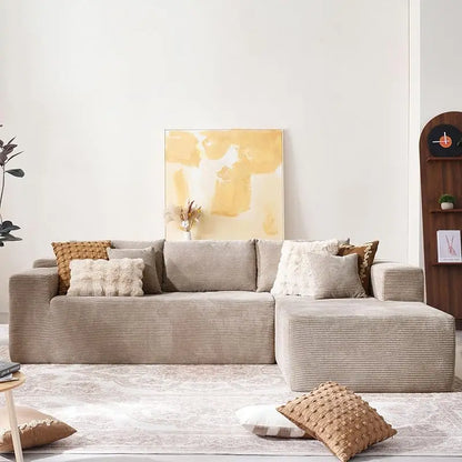 Comfy Boneless L Shape Sofa