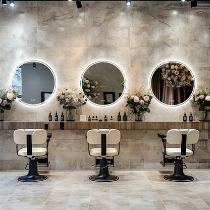 Intelligent Illuminate Big Round Mirror for Bathroom