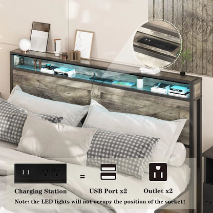 Queen/Full/Twing and King size Bed Frame with Storage