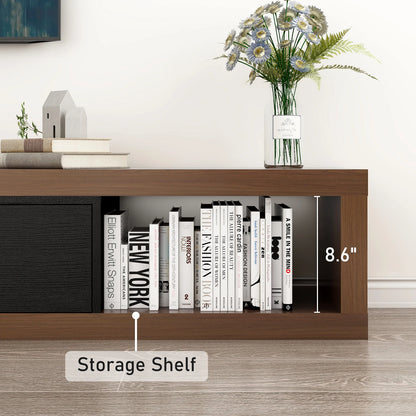 Extendable TV Stand for Up to 120"TV, 82-110 w/3 Drawers